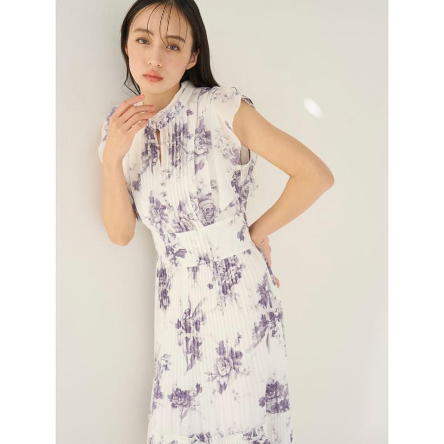 SNIDEL（スナイデル） Sustainableプリーツプリントワンピース