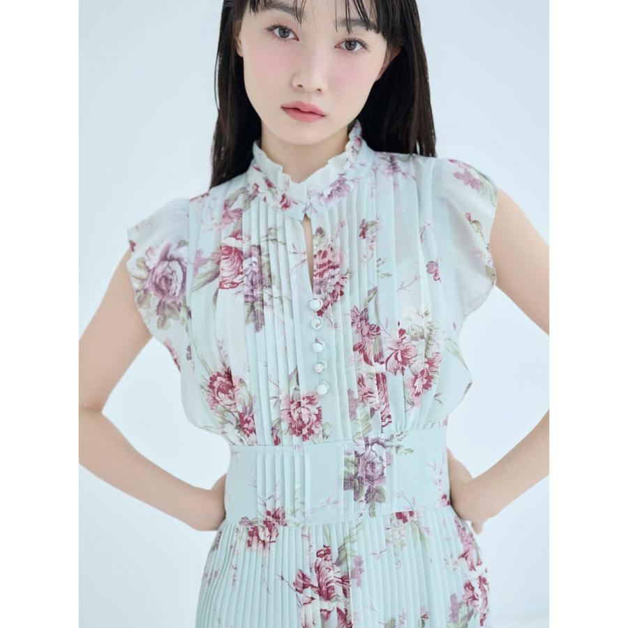 SNIDEL（スナイデル） Sustainableプリーツプリントワンピース