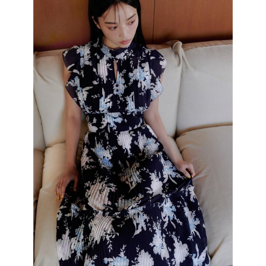 SNIDEL（スナイデル） Sustainableプリーツプリントワンピース