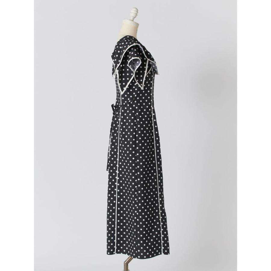 SNIDEL（スナイデル） SALE30%OFF ラッフルカラープリントワンピース
