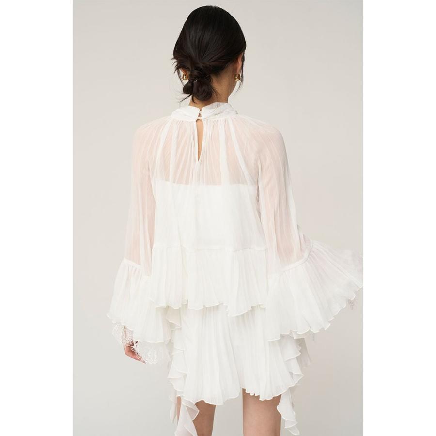 SNIDEL（スナイデル） SALE40%OFF レーストリムシフォンセットアップ