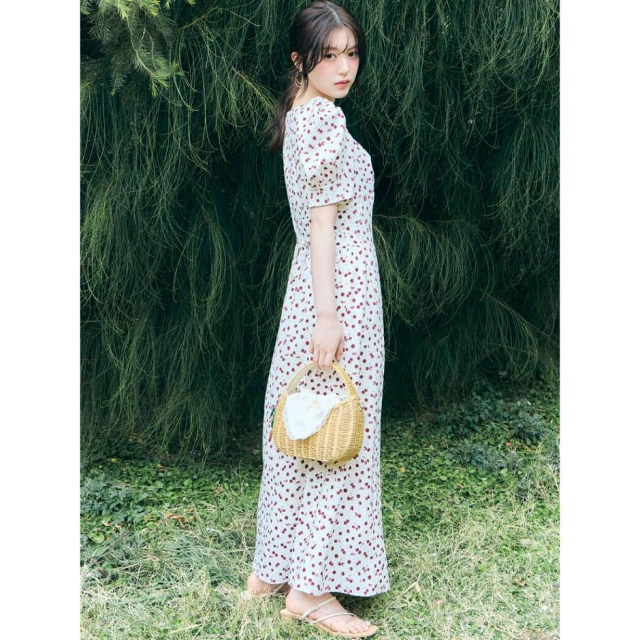 SNIDEL（スナイデル） Sustainableフルーツプリントワンピース