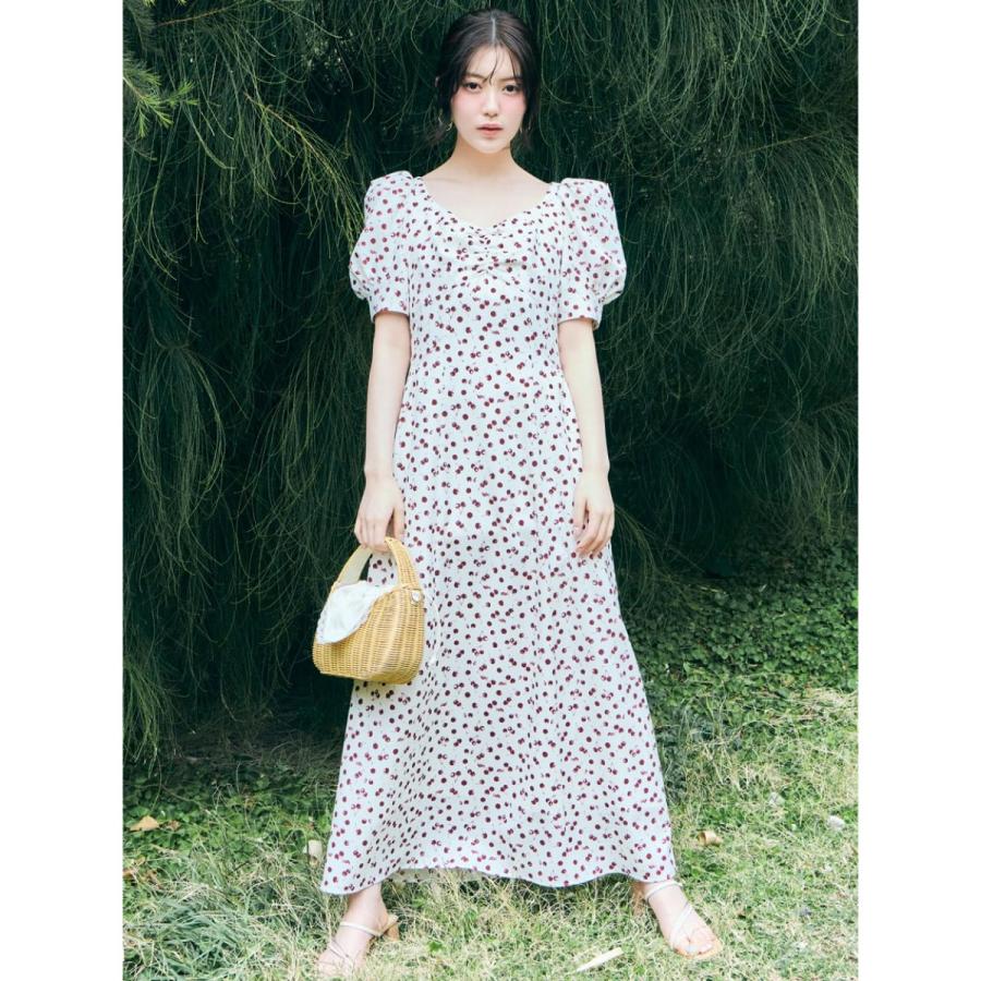 SNIDEL（スナイデル） Sustainableフルーツプリントワンピース