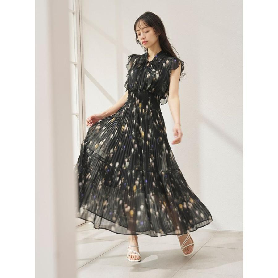 SNIDEL（スナイデル） Sustainableフリルプリーツワンピース