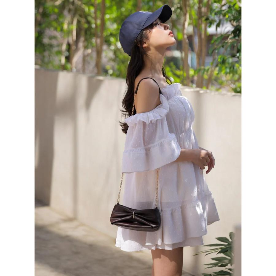 SNIDEL（スナイデル） SALE30%OFF オフショルギャザーセットアップ