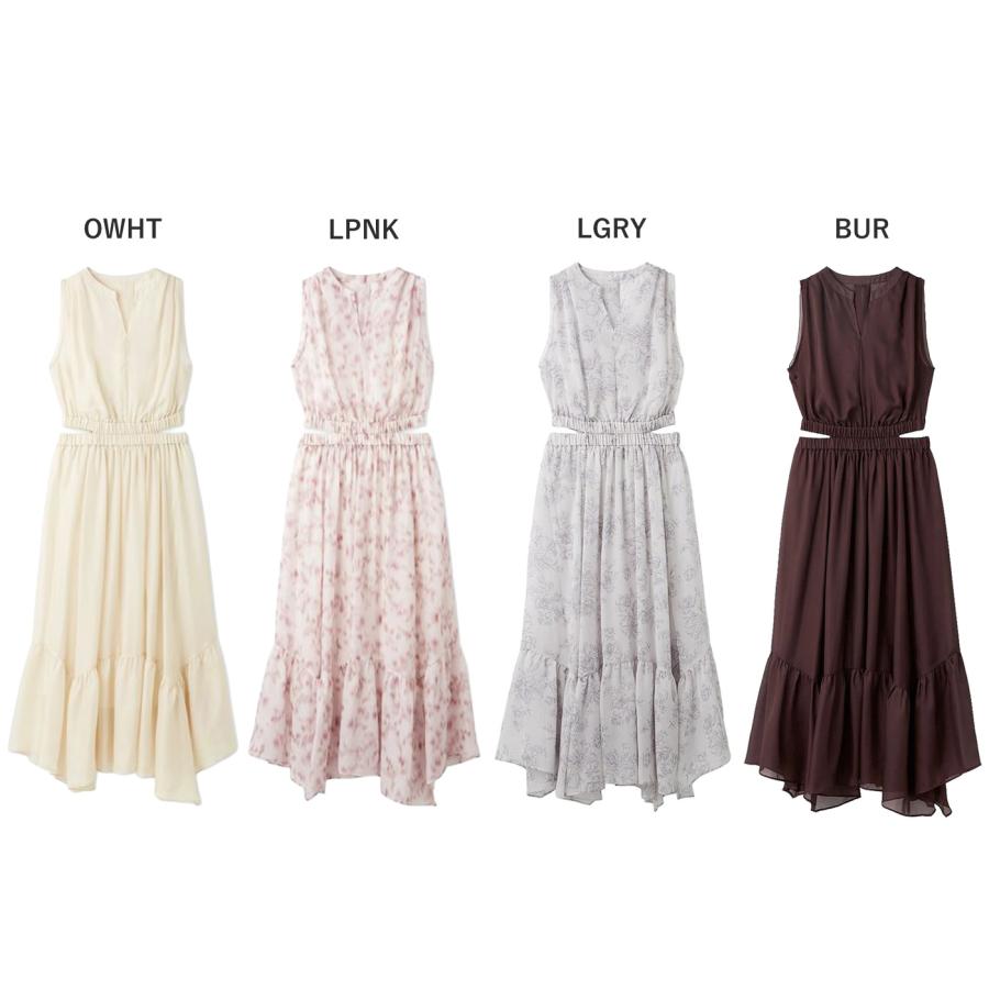 SNIDEL（スナイデル） SALE30%OFF ノースリーブティアードワンピース
