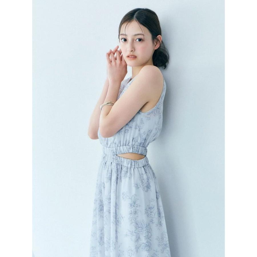 SNIDEL（スナイデル） SALE30%OFF ノースリーブティアードワンピース