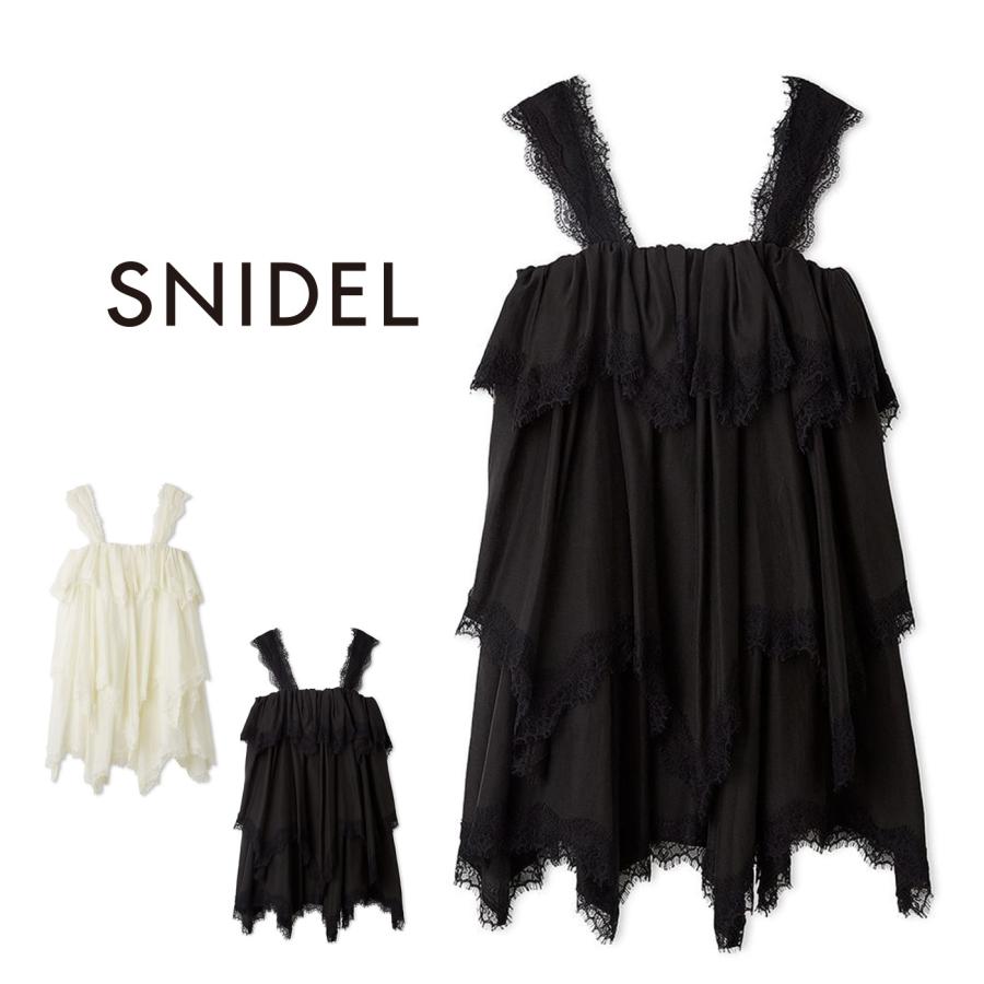 SNIDEL（スナイデル） ティアードレースミニワンピース swfo264093
