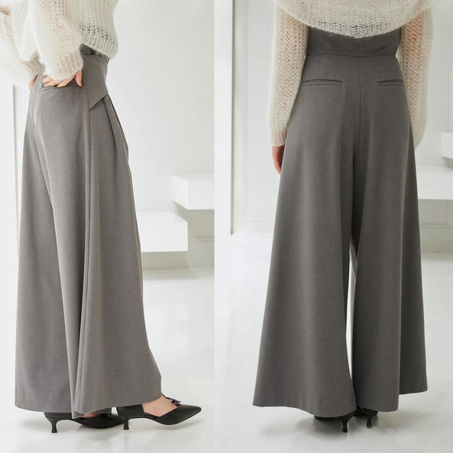 SNIDEL（スナイデル） SALE40%OFF SNIDEL ベルトタックワイドパンツ