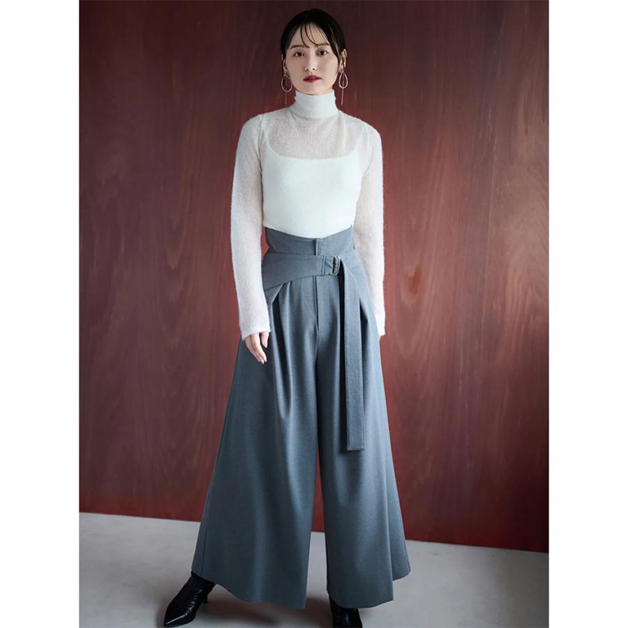 SNIDEL  ベアプリントロングパンツ セール】【Luxshine】【接触冷感】プリントロングパンツ（ルーム