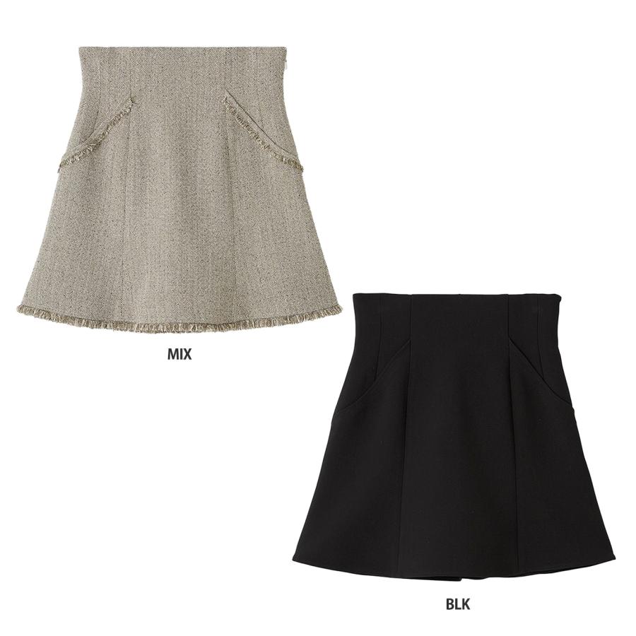 スナイデル SNIDEL ヘムフレアスカショ swfp254066 レディース ミニスカート ショートパンツ ハイウエスト 美脚効果 2025秋 SNIDEL（スナイデル） SALE30%OFF ヘムフレアスカショ swfp254066