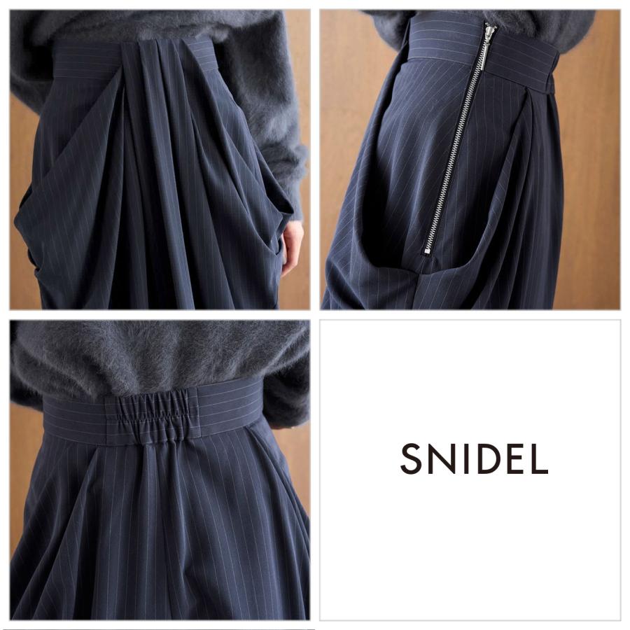 SNIDEL（スナイデル） SALE30%OFF ハイウエストドレープパンツ
