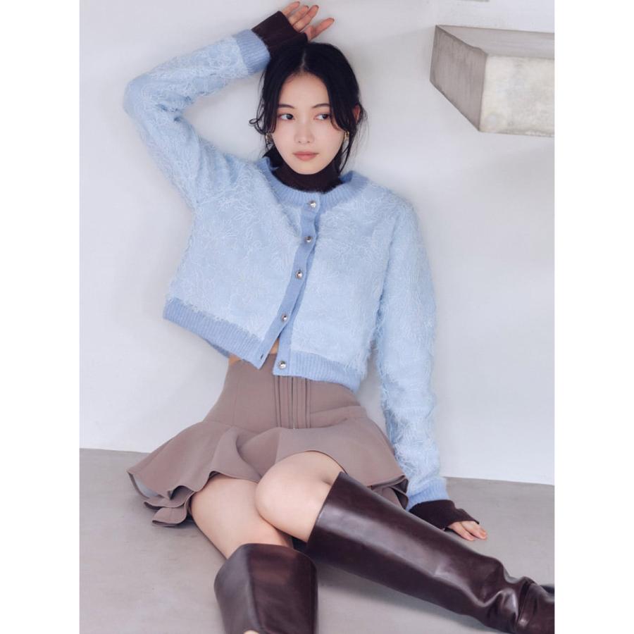 SNIDEL（スナイデル） レイヤードフリルミニスカショーパン swfp255106