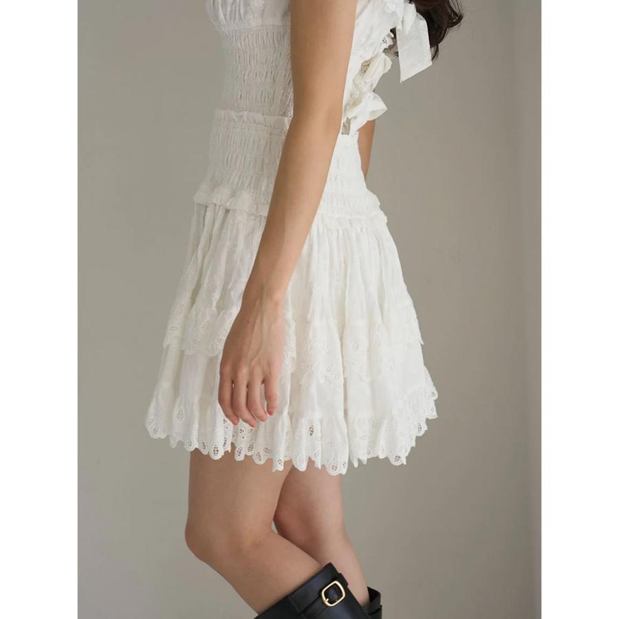 SNIDEL（スナイデル） (予約) コットンフリルスカショーパン