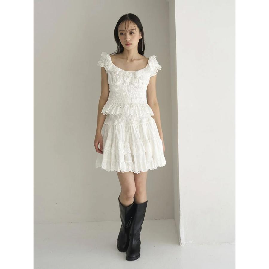 SNIDEL（スナイデル） (予約) コットンフリルスカショーパン