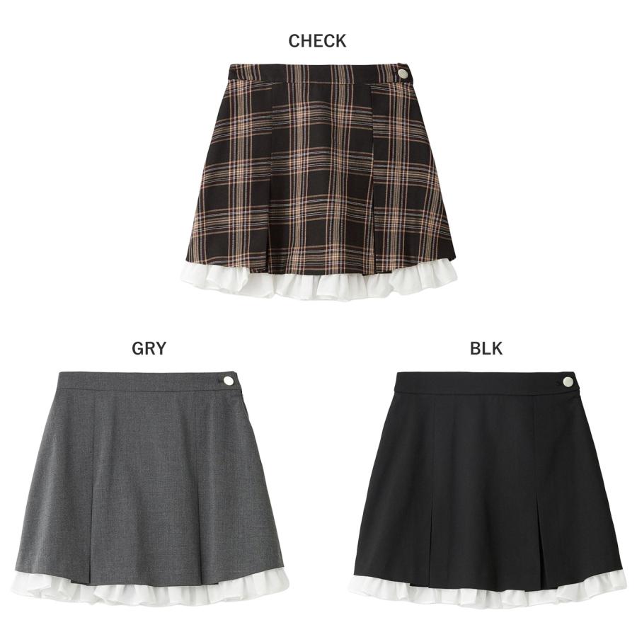 SNIDEL（スナイデル） SALE40%OFF レイヤードミニスカショーパン