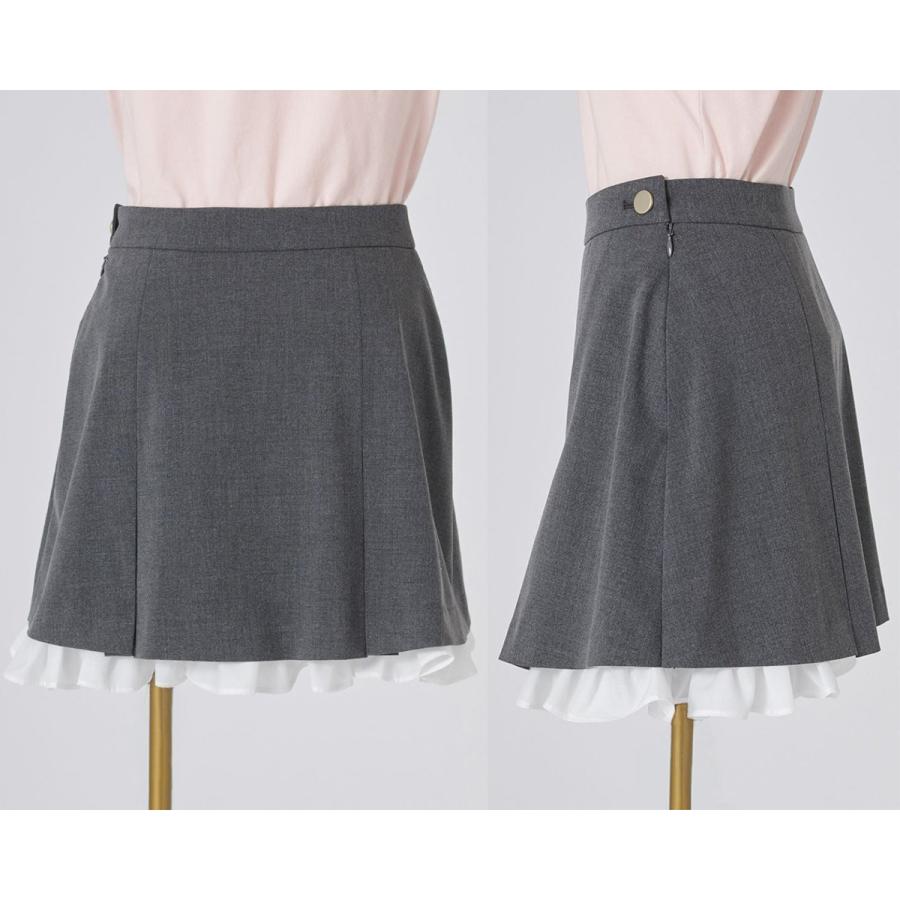 SNIDEL（スナイデル） SALE40%OFF レイヤードミニスカショーパン