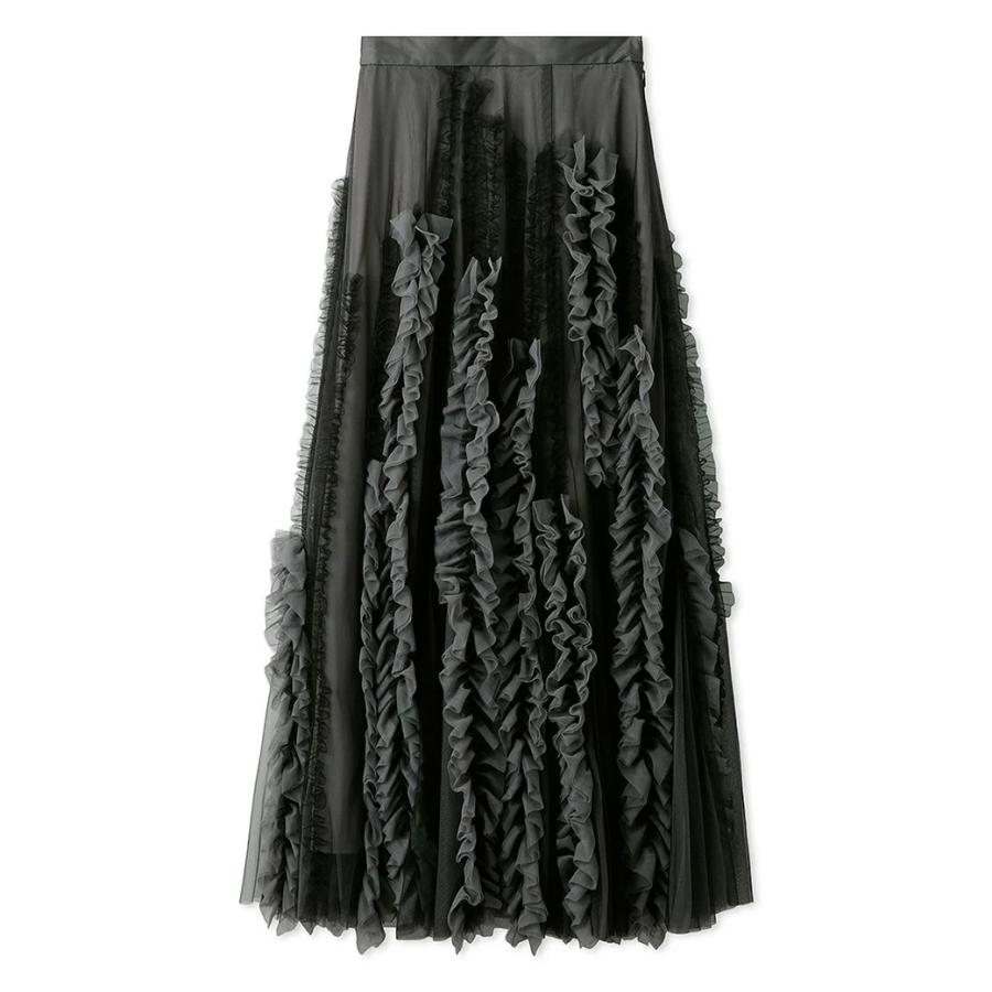 SNIDEL SALE50%OFF ランダムフリルチュールスカート swfs242134 SNIDEL SALE50%OFF ランダムフリルチュールスカート swfs242134