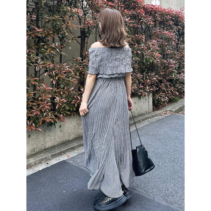 SNIDEL（スナイデル） SALE50%OFF プリーツフレアスカート swfs252184
