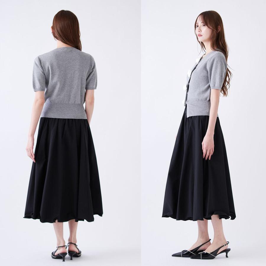 SNIDEL（スナイデル） ボリュームタフタスカート swfs261067 ロング