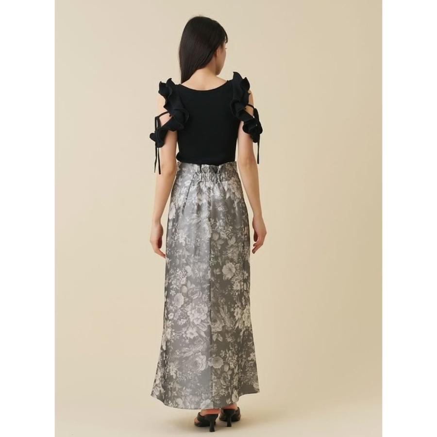 SNIDEL（スナイデル） SALE40%OFF フローラルジャガードマーメイド