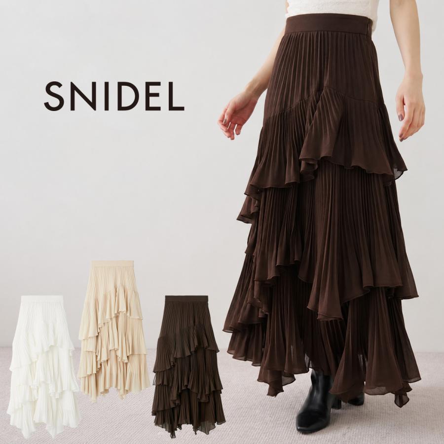 SNIDEL（スナイデル） プリーツティアードスカート swfs264118