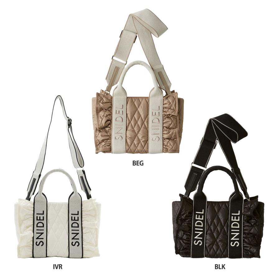 【未使用】SNIDELスナイデルピンクベージュ キルティング ハンドバッグ SNIDEL（ショルダーバッグ）のフリマアイテム一覧