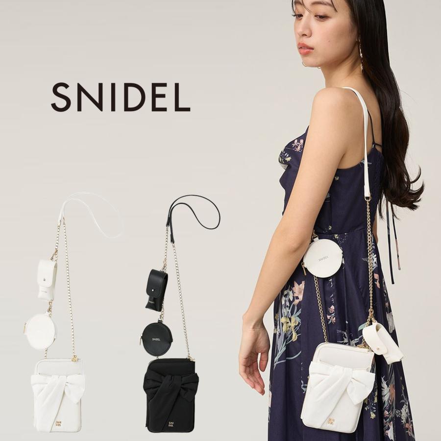SNIDEL（スナイデル） パフィーリボンミニショルダー swgb261640