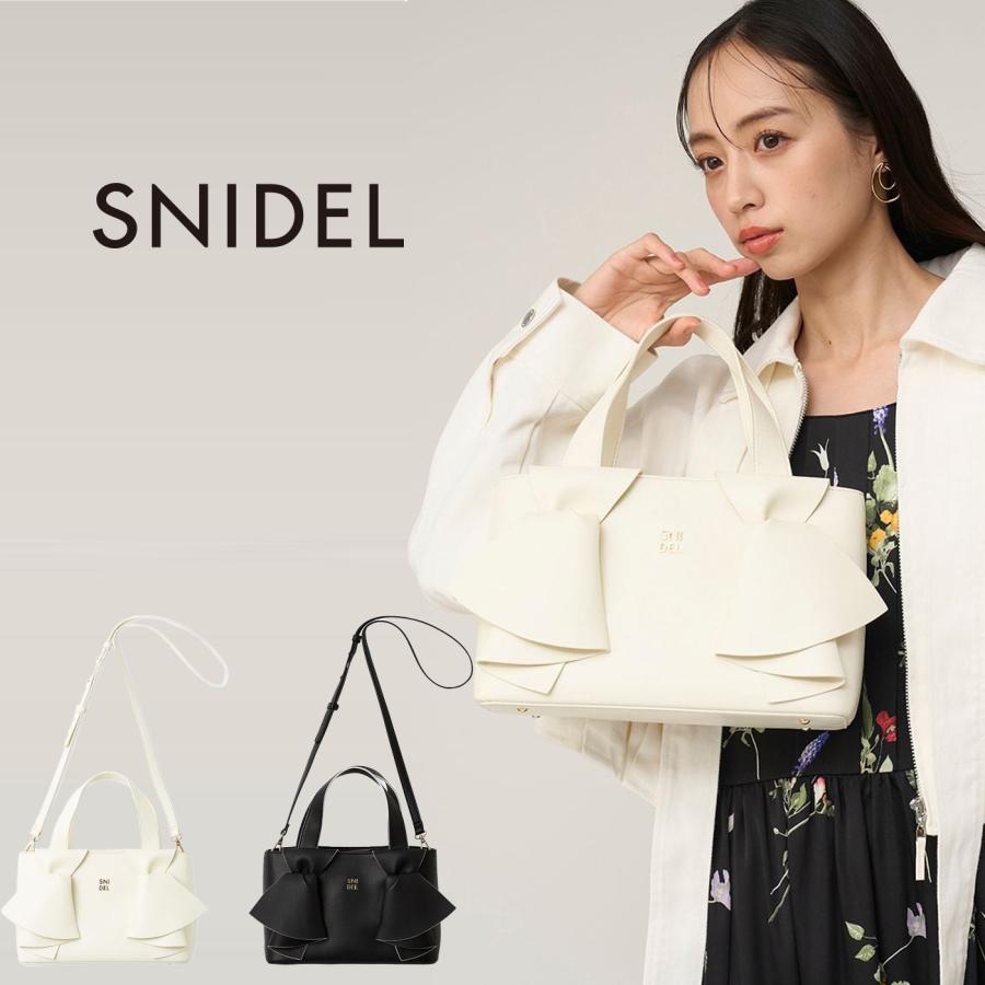 SNIDEL（スナイデル） ダブルリボンバッグ swgb261646 レディース BAG