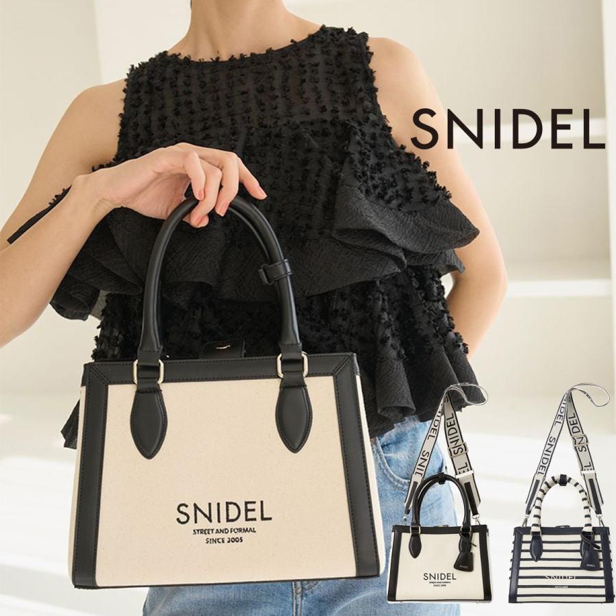 SNIDEL（スナイデル） (予約)SNIDEL バリエロゴバッグ swgb261648(2月