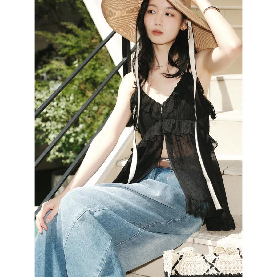 snidel ブラックドット 水着　スイムウェア　【ｉc】 SNIDEL（スナイデル） SALE30%OFF ワンピースセットビキニ swgg262636