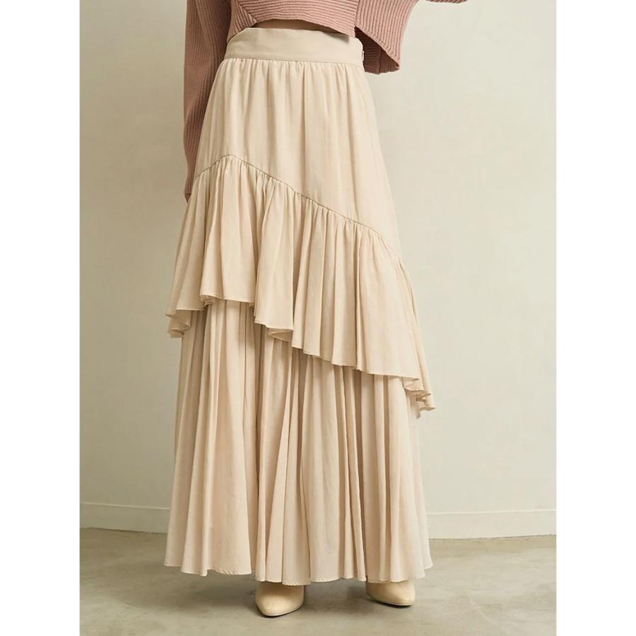 SNIDEL SALE50%OFF スナイデル アシメリブニットコンビ