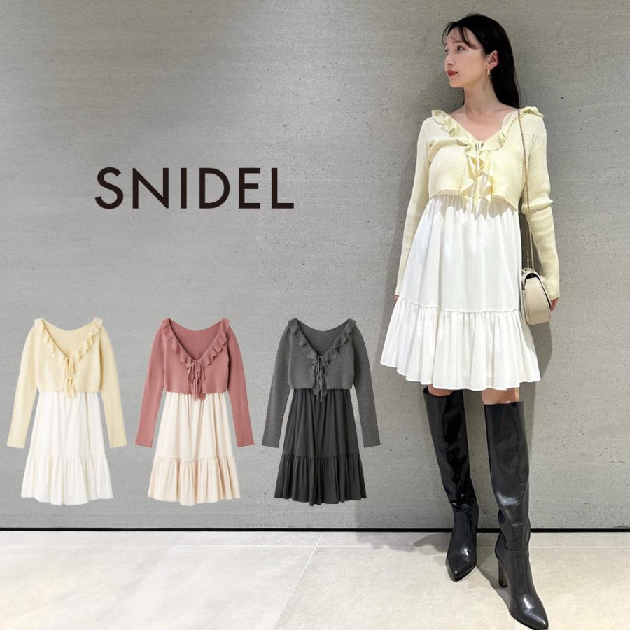 SNIDEL SALE10%OFF スナイデル カーデセットキャミミニ SNIDEL SALE10%OFF スナイデル カーデセットキャミミニ