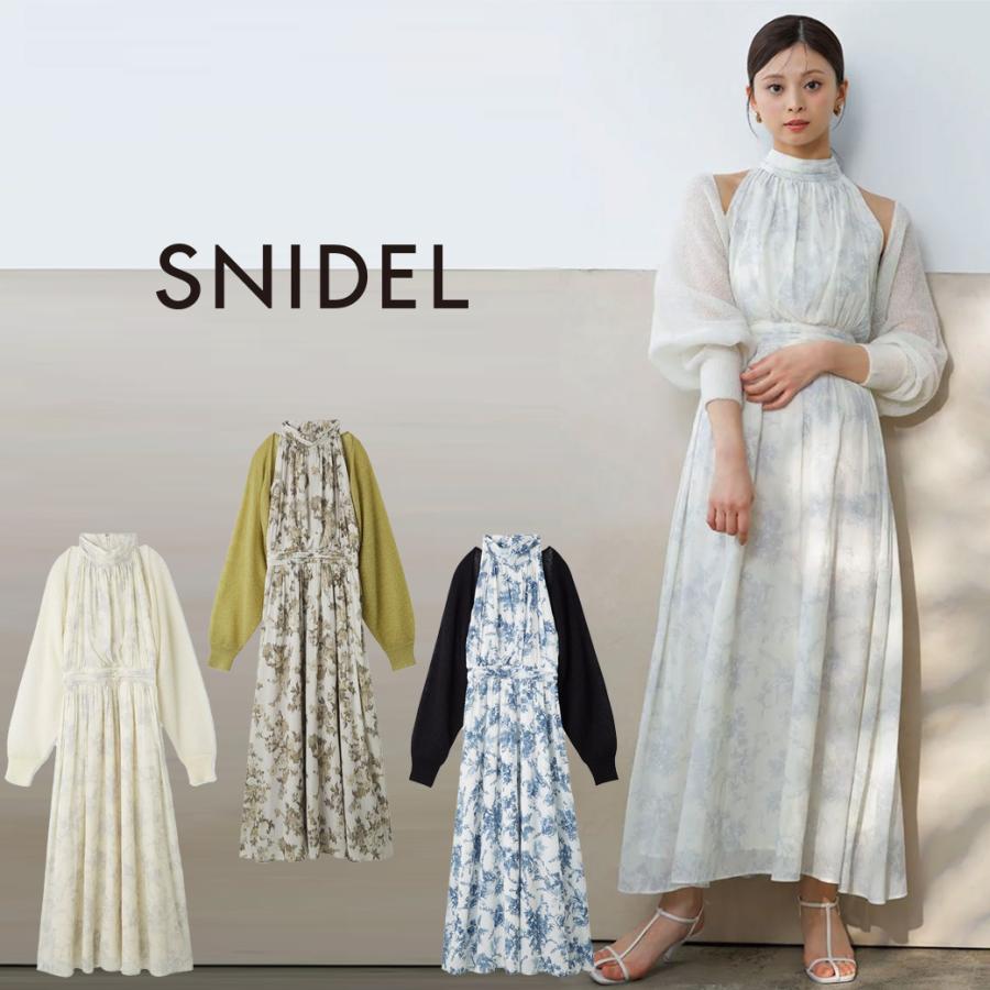 SNIDEL SALE10%OFF スナイデル アメスリワンピース×ボレロカーデ SNIDEL SALE10%OFF スナイデル アメスリワンピース×ボレロカーデ