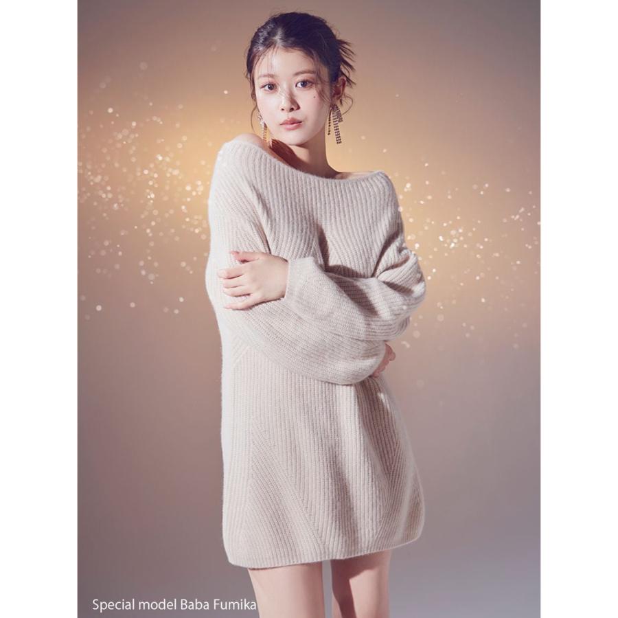 SNIDEL（スナイデル） SALE50%OFF ラクーンミニニットワンピース