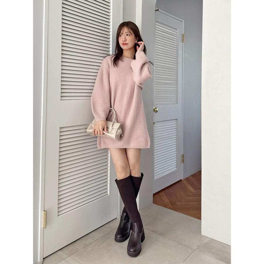 SNIDEL（スナイデル） SALE50%OFF ラクーンミニニットワンピース