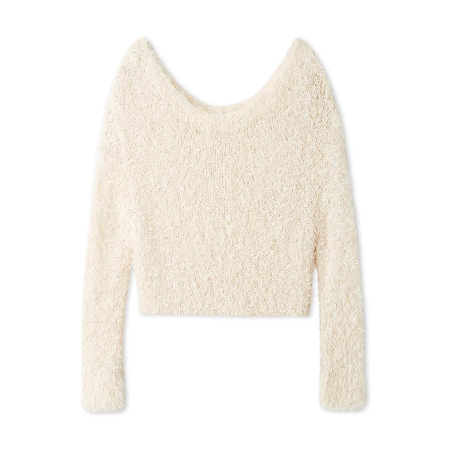 SNIDEL（スナイデル） SALE50%OFF ミックスヤーンニットプルオーバー