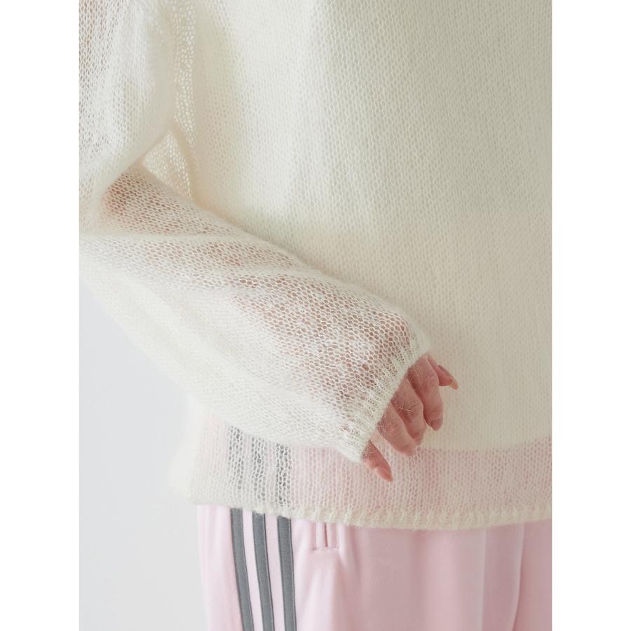 SNIDEL（スナイデル） SALE50%OFF シアーモヘヤルーズプルオーバー