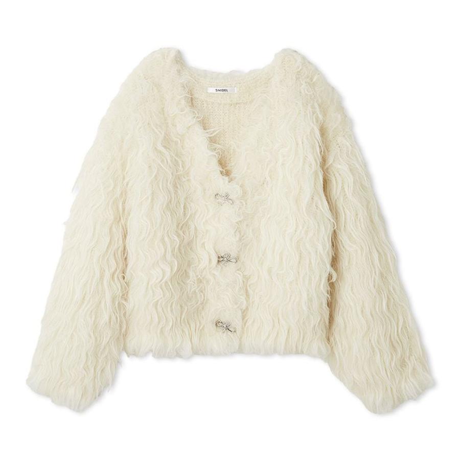 SNIDEL（スナイデル） SALE30%OFF SNIDEL デザインニットカーディガン