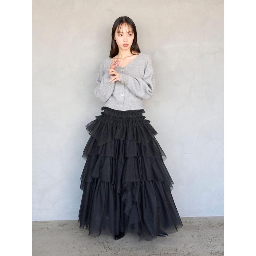 SNIDEL（スナイデル） SALE50%OFF フォックスビジューカーディガン