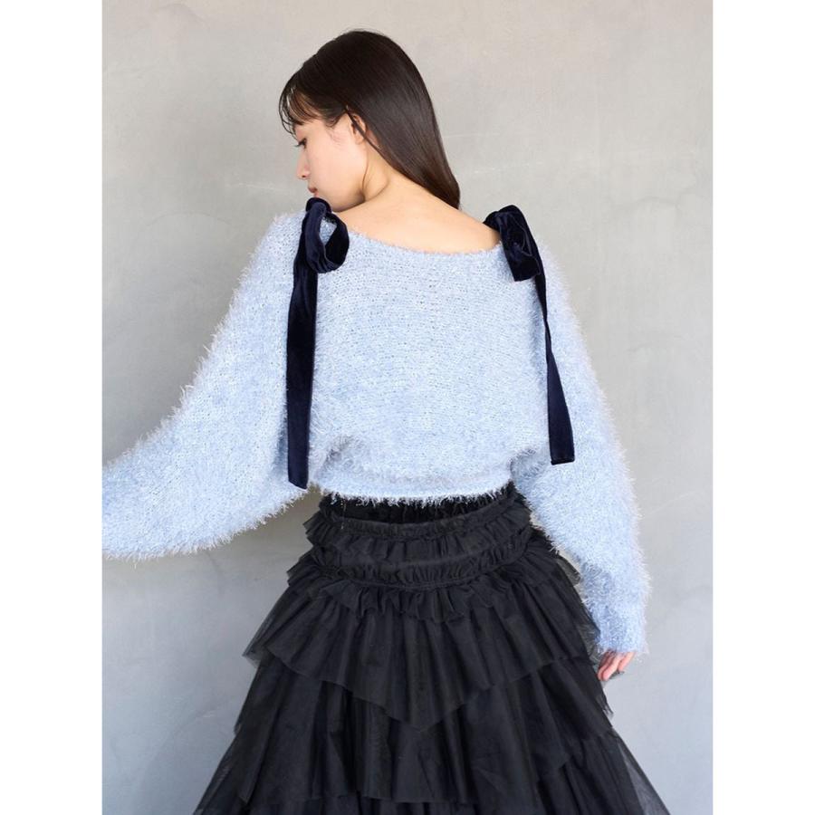 SNIDEL（スナイデル） SALE50%OFF ラメニットアンサンブルプルオーバー