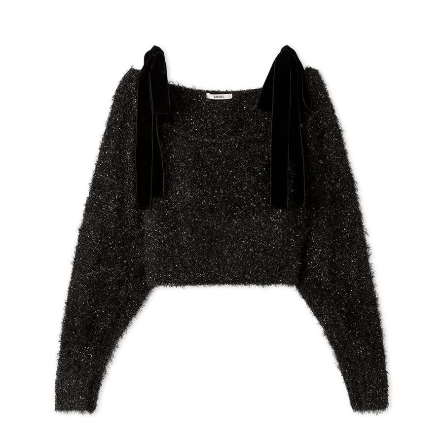 SNIDEL（スナイデル） SALE50%OFF ラメニットアンサンブルプルオーバー
