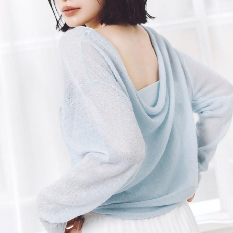 SNIDEL（スナイデル） 2WAYベビーアルパカニットプルオーバー