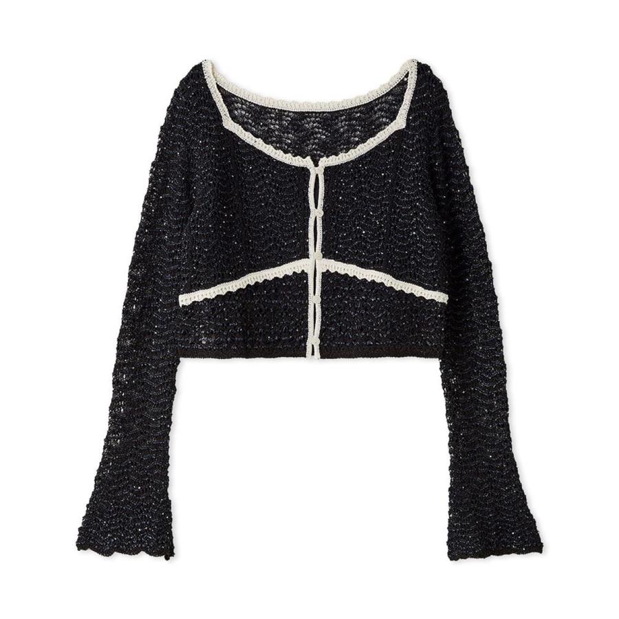 SNIDEL（スナイデル） クロシェニットトップス swnt261156 レディース