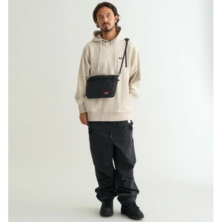 未使用　ナンガ焚き火サコッシュ　チャコール NANGA（ナンガ） 通販 HINOC SACOCHE BAG ヒノックサコッシュ 難燃性