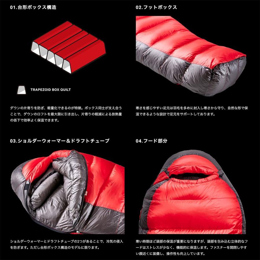 NANGA ナンガ シュラフ UDD BAG 180DX (高機能ダウン770FP NANGA ナンガ シュラフ UDD BAG 180DX (高機能ダウン770FP