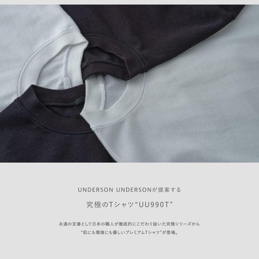 UNDERSON UU990T uumct249001 Tシャツ トップス レディース メンズ