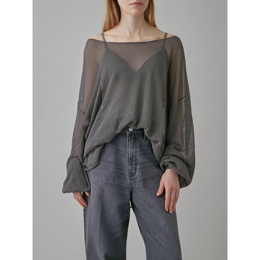 新品未使用　大草直子×UNDERSON UNDERSON ボリュームシアーニット SALE50%OFF アンダーソンアンダーソン 大草直子×UNDERSON UNDERSON