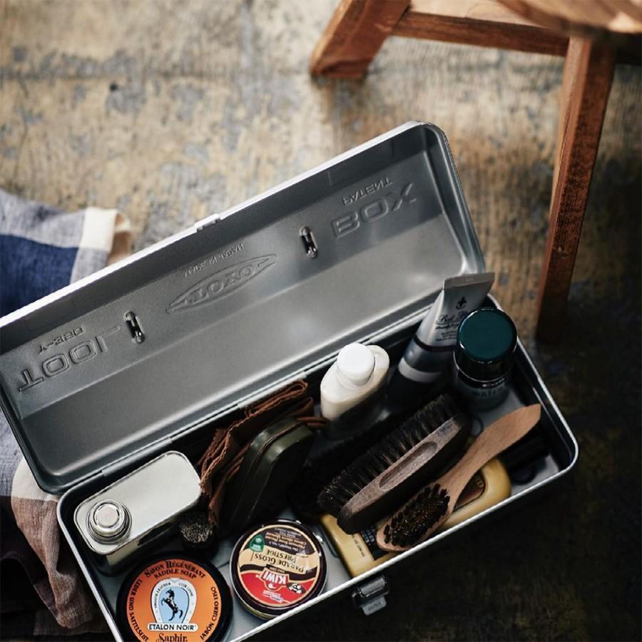 東洋アルミ TOYO STEEL 東洋スチール 山型工具箱 Y-350 BK (ブラック