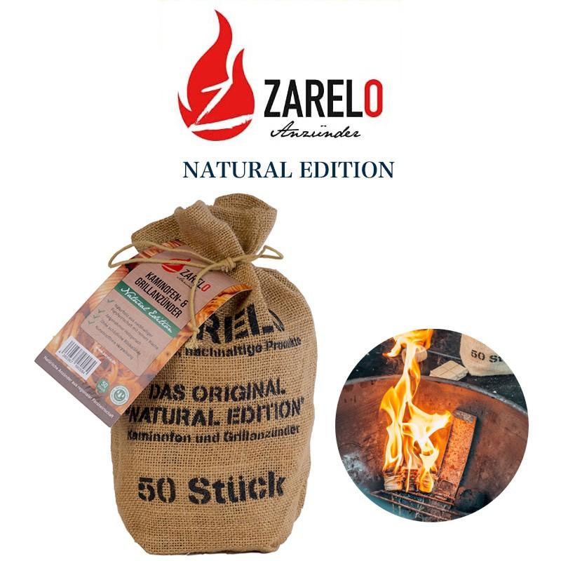 ZARELO ザレロ natural edition 麻袋付き オーガニック着火剤 約530g